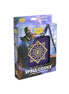 Spell Codex Portfolio - Arcane Purple